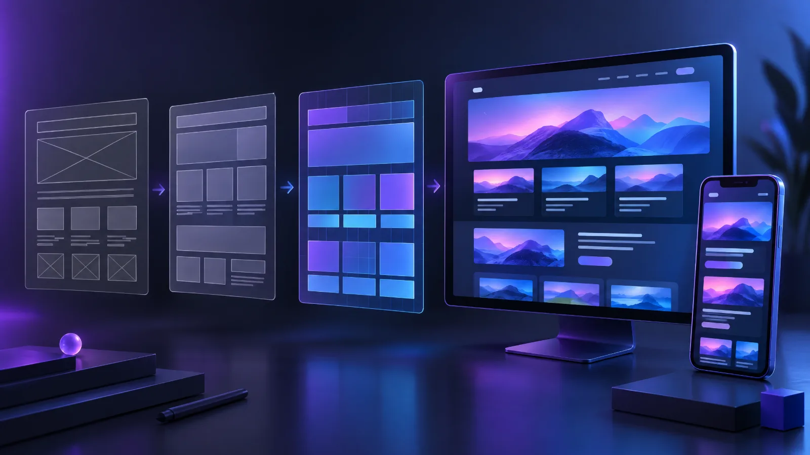 Moderný web dizajn – princípy, trendy a UX webu